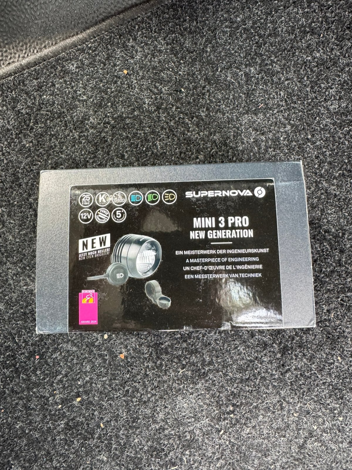 Supernova mini 3 pro, Waterbestendig, Voorlicht, Overig, Nieuw