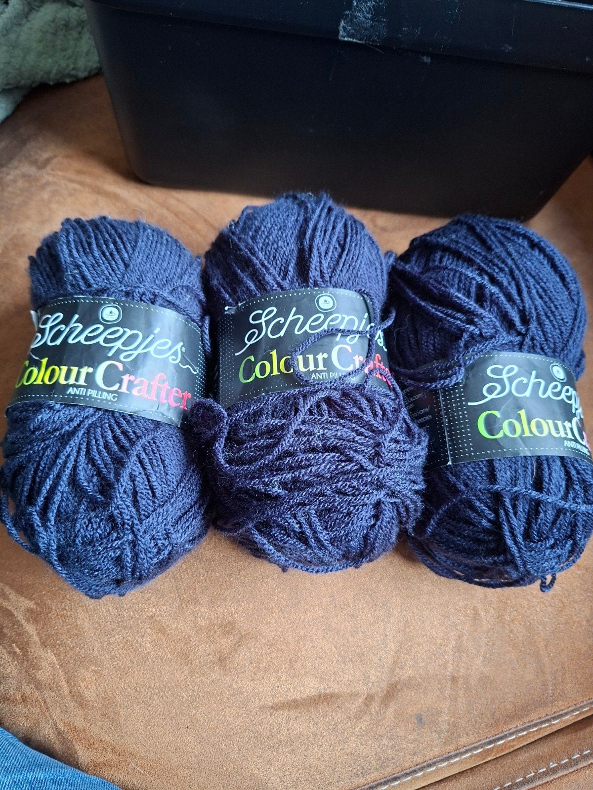 3 bollen Scheepjes Colour Crafter garen, kleur Tynaarlo, Ophalen of Verzenden, Nieuw, Breien of Haken, Wol of Garen