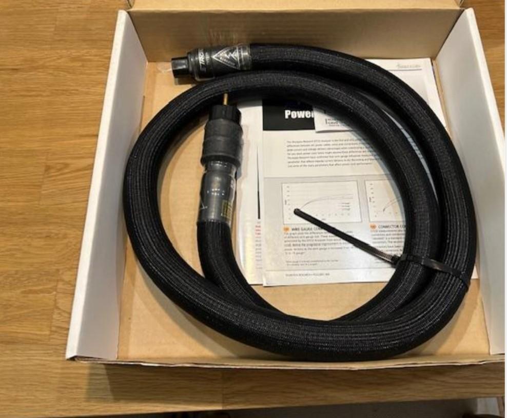 Shunyata E-tron Python 1,75m C15, Ophalen of Verzenden, Minder dan 2 meter, Luidsprekerkabel