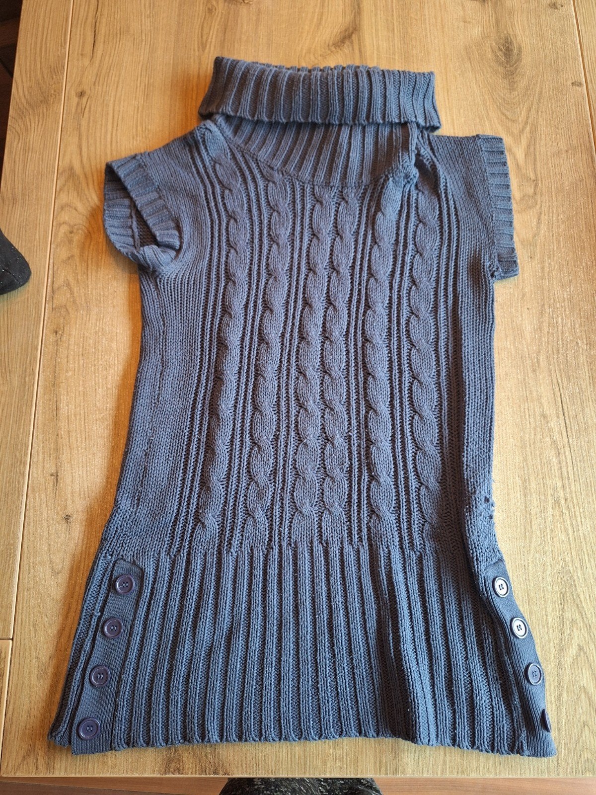 spencer lang model xl, Blauw, Maat 42/44 (L), Pescara, Ophalen of Verzenden