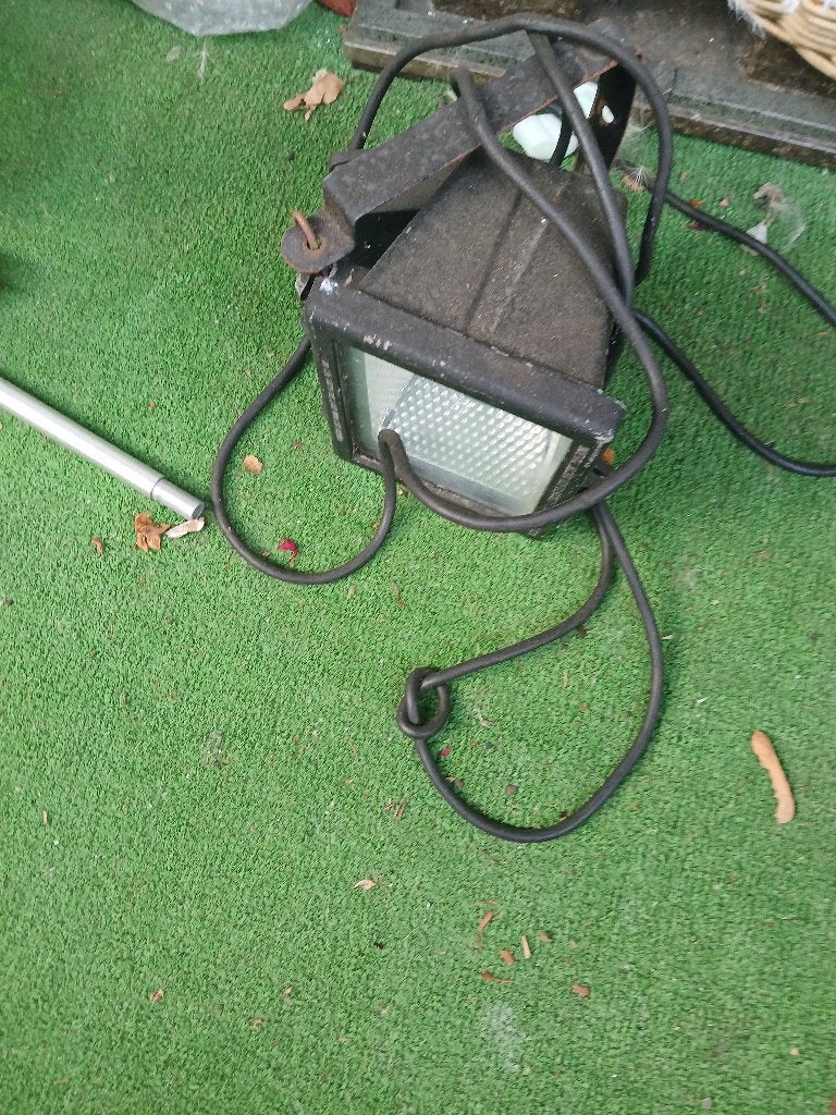 Bouwlamp, Ophalen of Verzenden, Zo goed als nieuw, Lamp