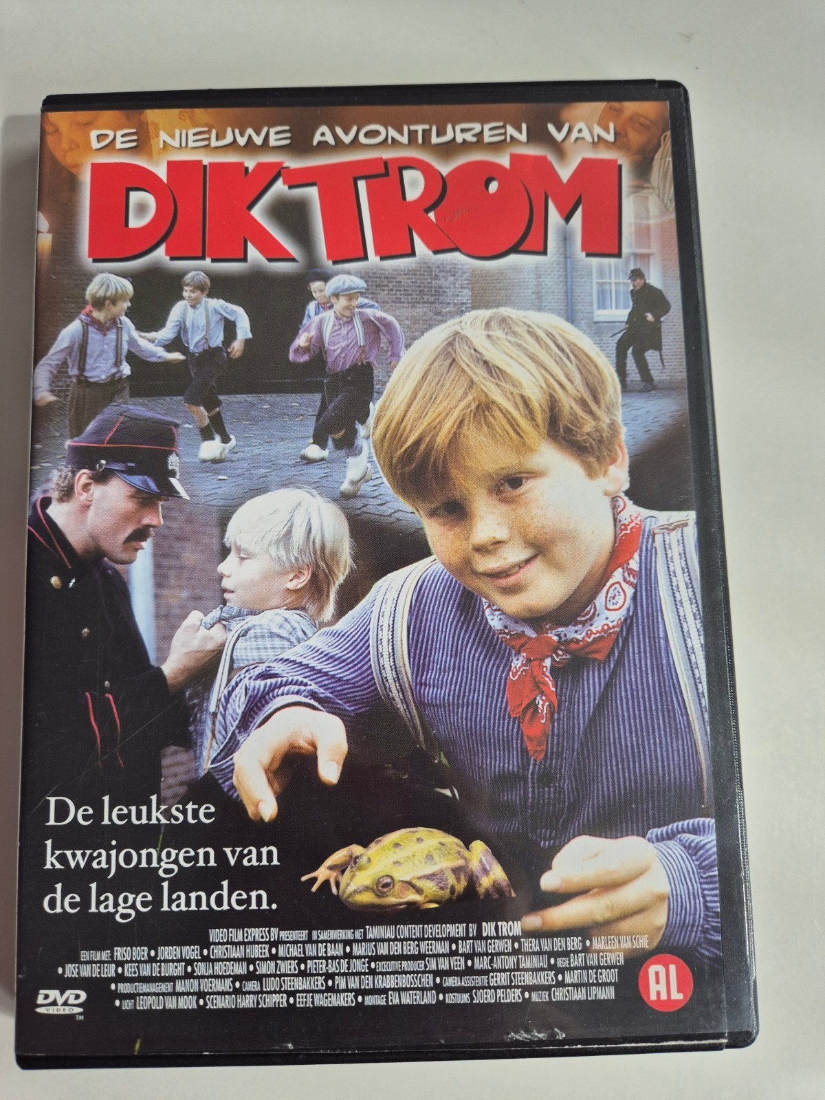De Nieuwe Avonturen van Dik Trom DVD - Jeugdfilm, Cd's en Dvd's, Avontuur, Gebruikt, Alle leeftijden, Ophalen of Verzenden