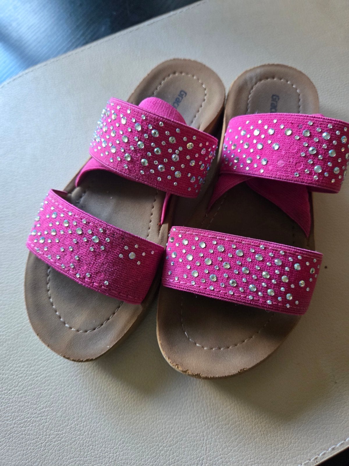 mooie roze sandal, Meisje, Ophalen of Verzenden, Gebruikt, Schoentjes