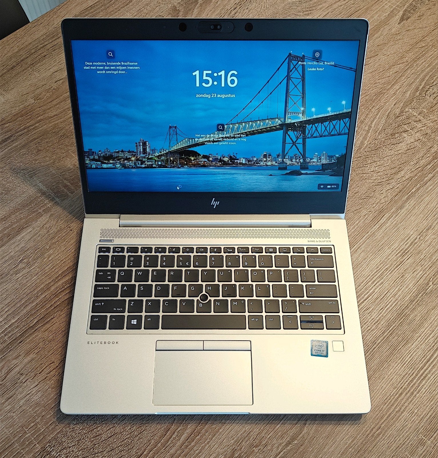HP EliteBook 830 G5 i7 | 16GB| 256 GB SSD| Windows 11 Pro, Computers en Software, Windows Laptops, Ophalen, Met videokaart, 2 tot 3 Ghz