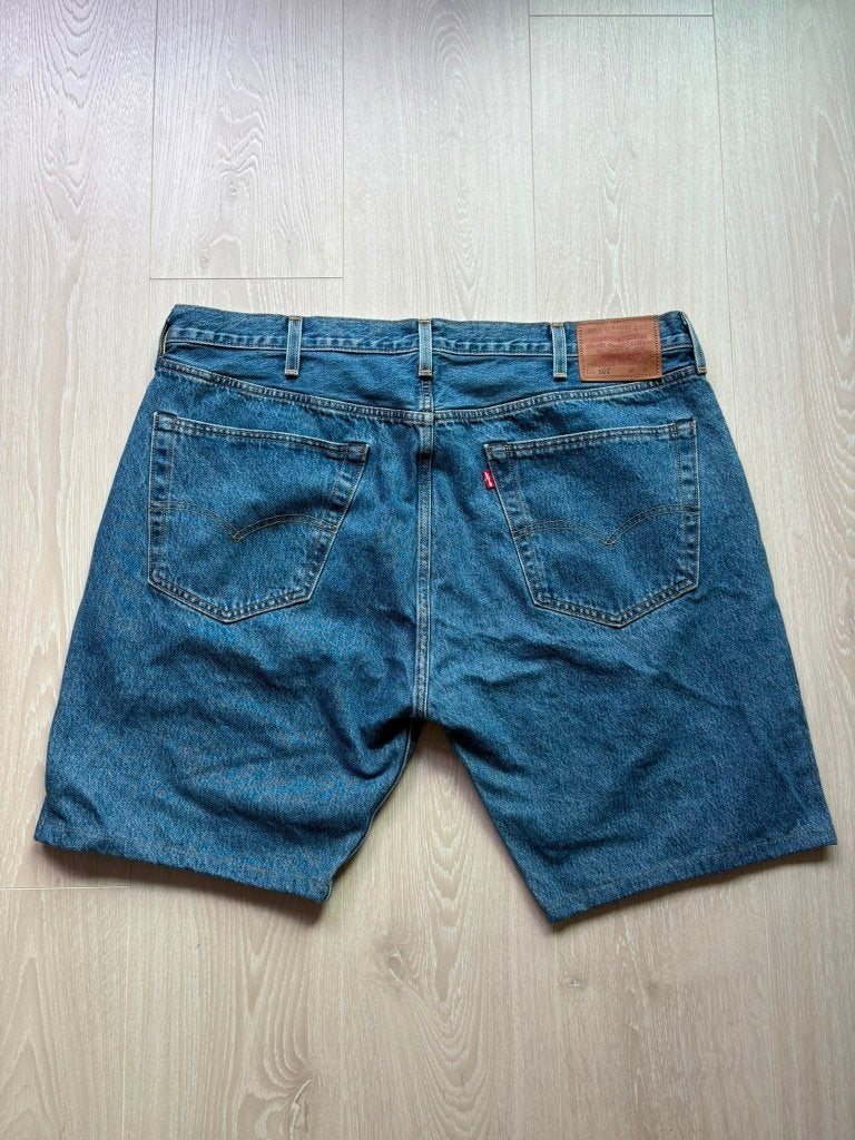 Levi's 501 Korte Broek W40, Blauw, ., Ophalen of Verzenden, Zo goed als nieuw