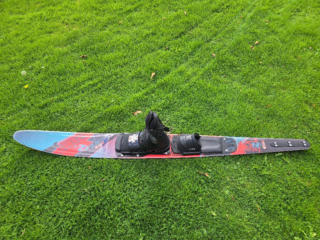 KD Redline jeugd slalomski 162cm/64inch waterski incl tas, Watersport en Boten, Ophalen of Verzenden, Zo goed als nieuw, 160 cm of meer