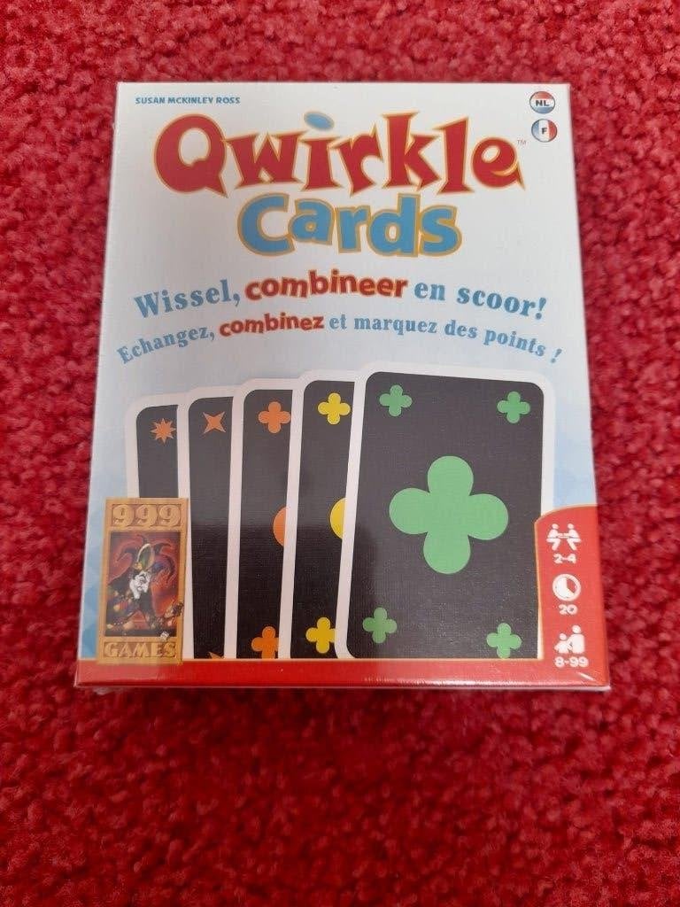 Nieuw! Qwirkle kaartspel, Hobby en Vrije tijd, Ophalen of Verzenden, Nieuw, 999 Games