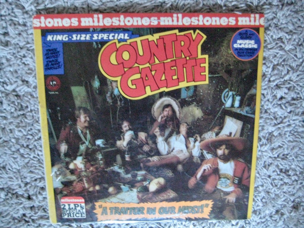 Counytry Gazette - a traitor in our mids/don't give up 2LP, Gebruikt, Ophalen of Verzenden, 12 inch, Dubbel-LP
