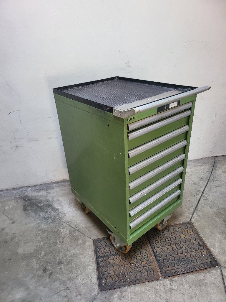 Lista ladekast, op wielen, 8 laden, B 564/D 730/H 1085 mm, Doe-het-zelf en Verbouw, Gereedschapskisten, Ophalen of Verzenden, Gebruikt