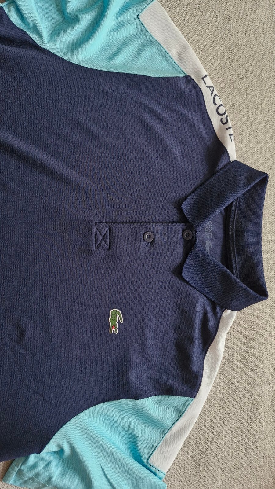 Lacoste Sport Polo Maat M - Zo Goed als Nieuw, Lacoste, Ophalen of Verzenden, Zo goed als nieuw, Maat 48/50 (M)
