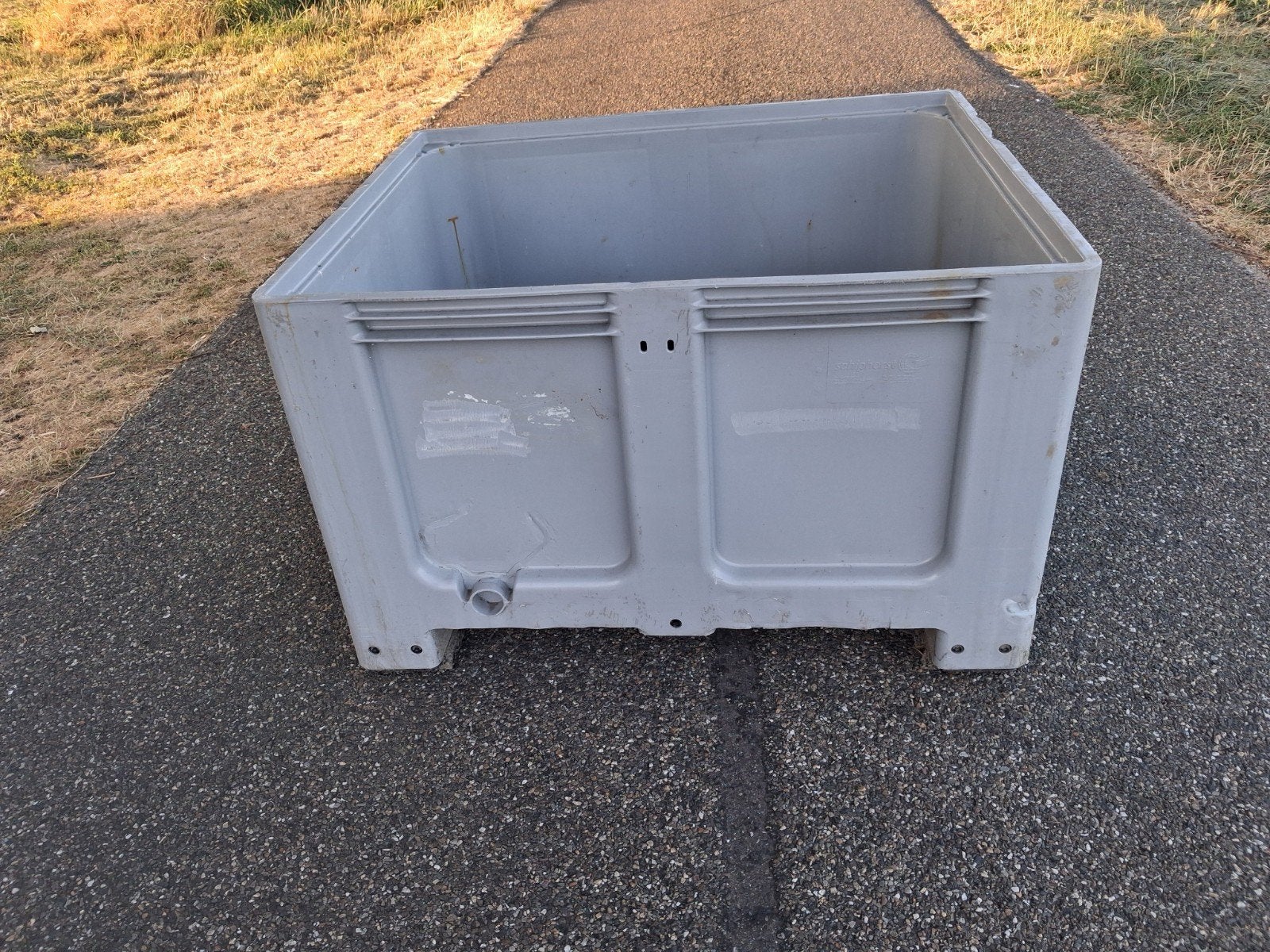 palletbox, Ophalen