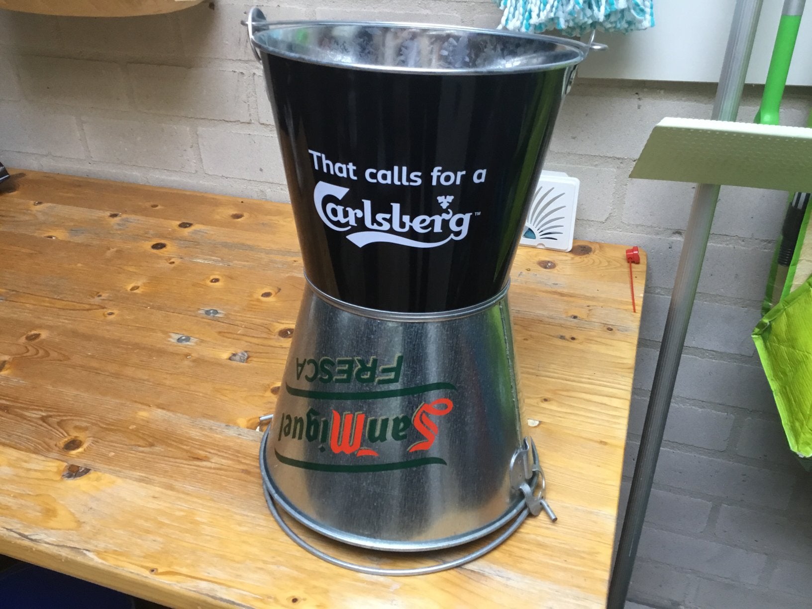 Bier reclame + opener, Ophalen of Verzenden, Zo goed als nieuw, Flesopener, Overige merken