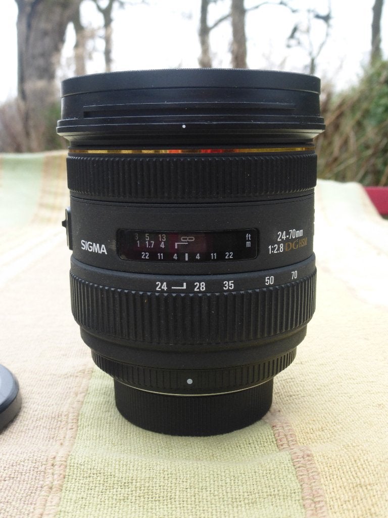 sigma 24 70mm f 2.8 dg hsm, Gebruikt, Sigma, Nikon F-mount, Zoom