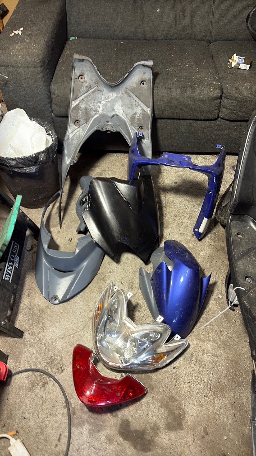 Yamaha jog r kappen, Verzenden, Gebruikt, Kap, Yamaha