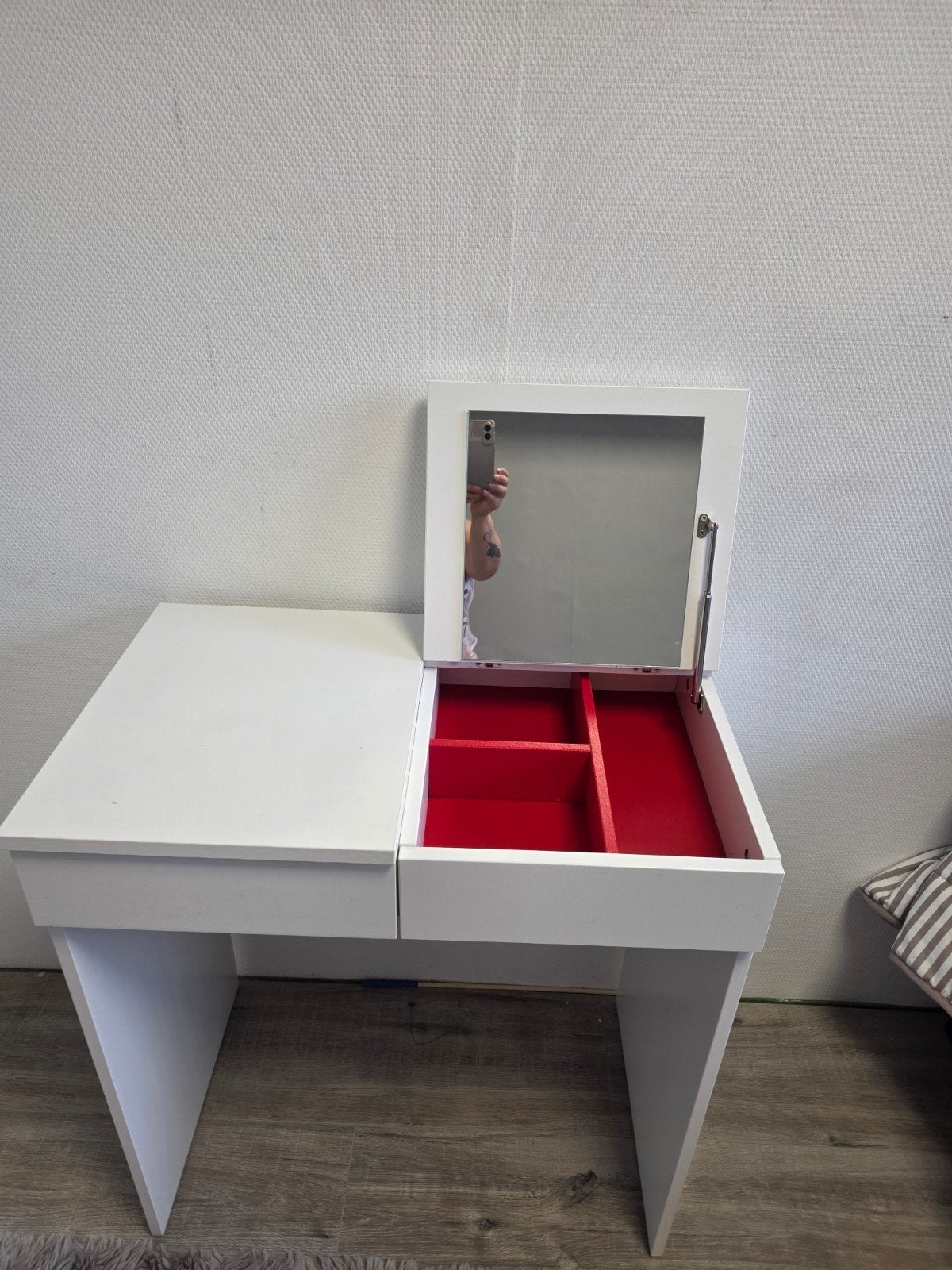 Kaptafel, Huis en Inrichting, Tafels | Kaptafels, Ophalen, Gebruikt, 50 tot 100 cm, Minder dan 100 cm