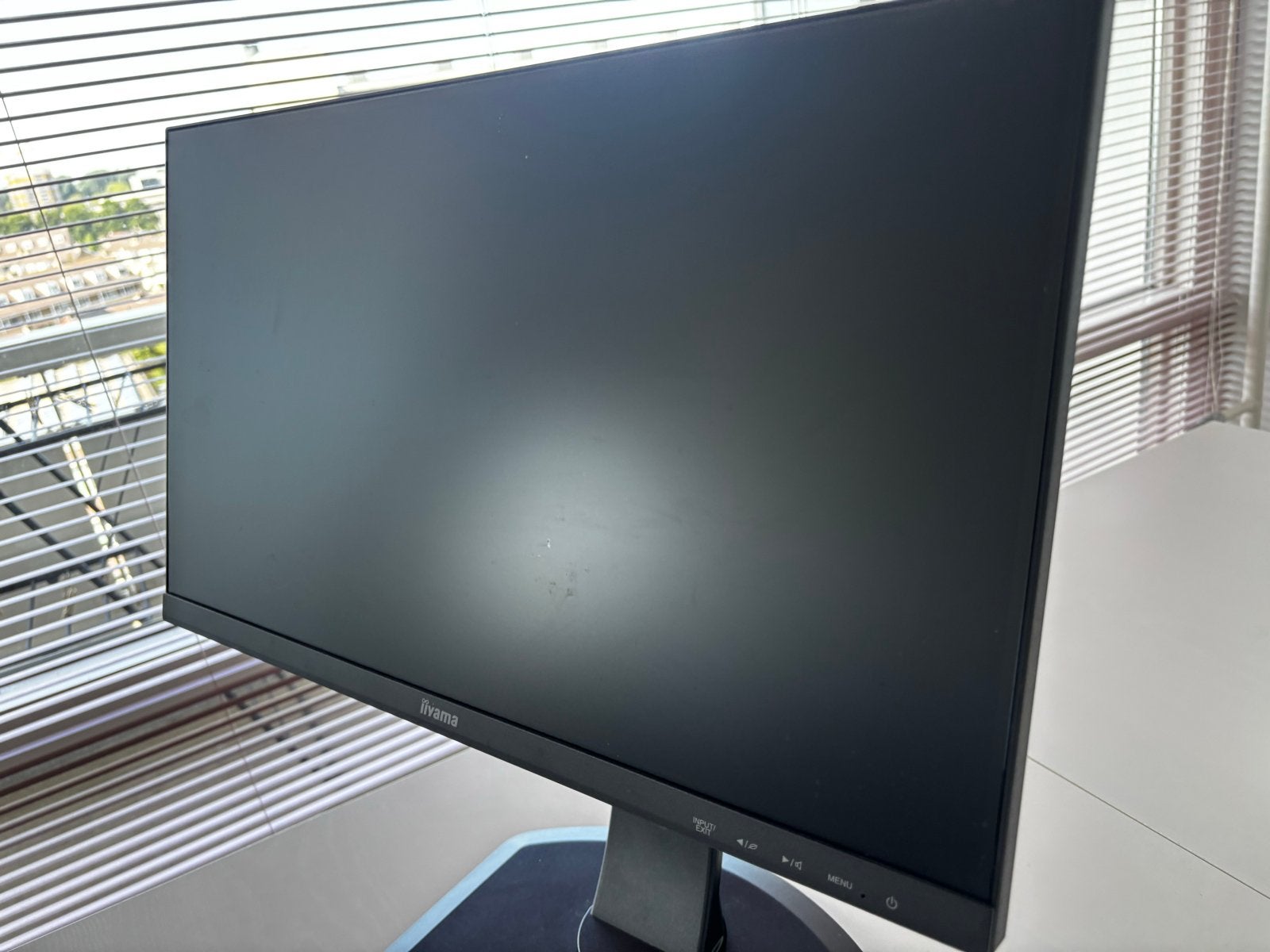 Iiyama ProLite XU2293HS Monitor  + monitor stand!, Computers en Software, Monitoren, Gebruikt, IPS, In hoogte verstelbaar, Full HD