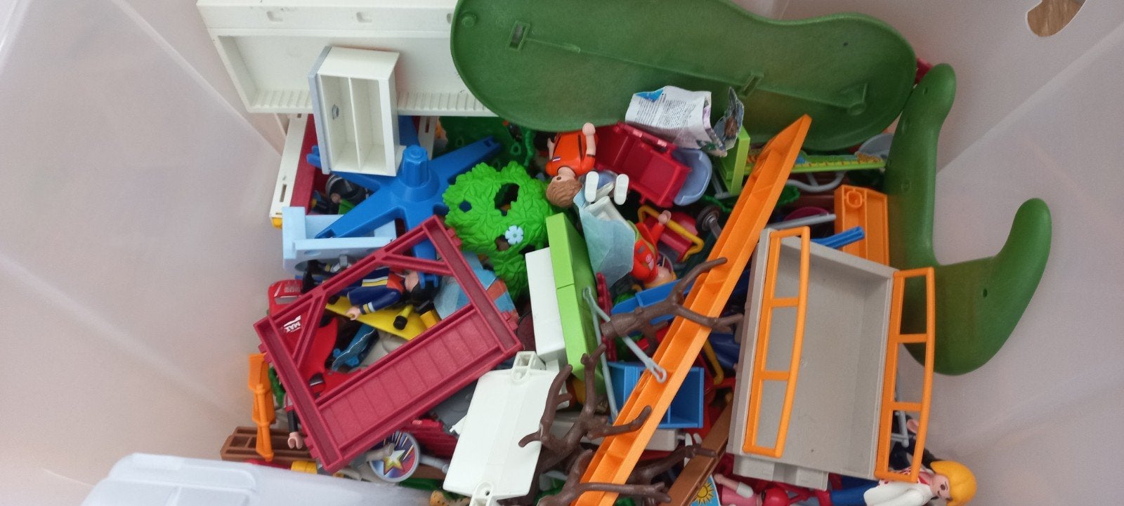 Veel playmobil, Ophalen, Gebruikt
