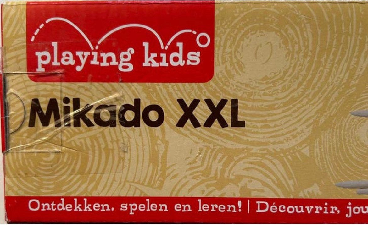 Spel Mikado XXL NIEUWSTAAT, Vijf spelers of meer, Ophalen of Verzenden, Zo goed als nieuw