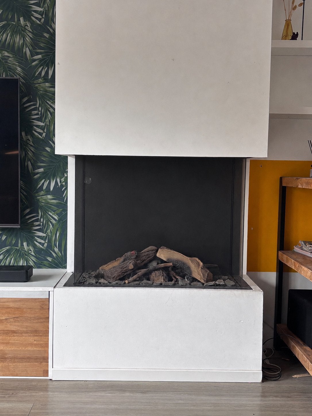 Bellfires Gashaard met afstandsbediening, Ophalen, Gebruikt, Inbouwhaard, Gashaard