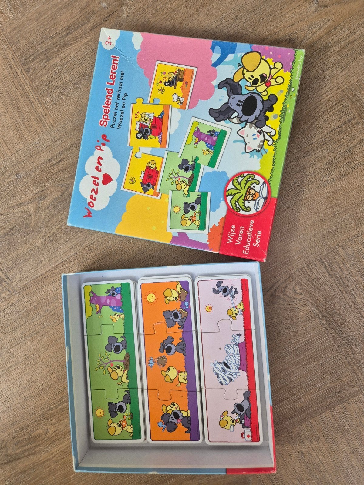 Woezel en Pip Verhaaltjes Puzzel - Spelend Leren!, Kinderen en Baby's, Speelgoed | Kinderpuzzels, Ophalen of Verzenden, Minder dan 10 stukjes