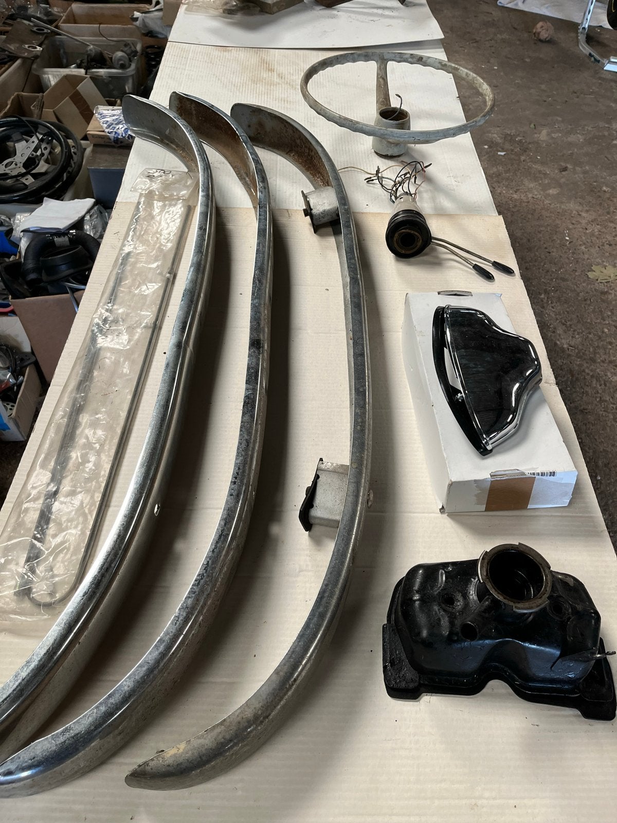 Onderdelen fiat 500 classic, Auto-onderdelen, Carrosserie en Plaatwerk, Ophalen, Gebruikt, Fiat, Bumper