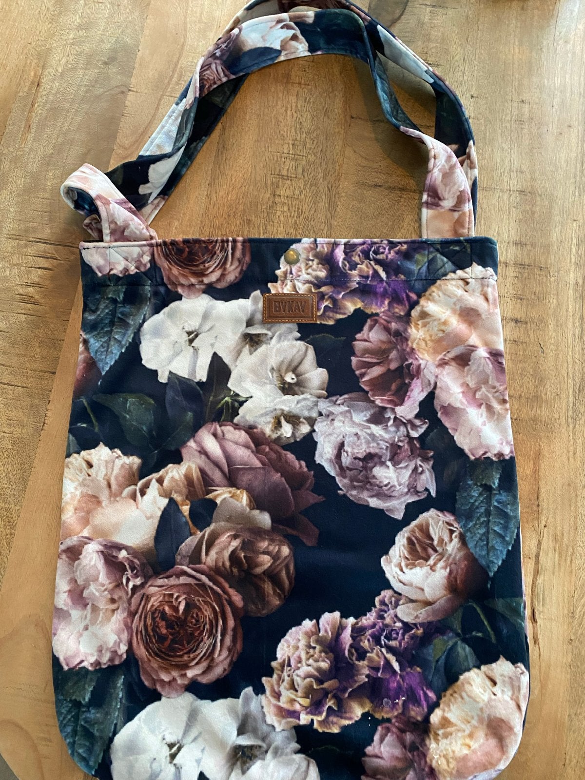 ByKay Fluweelzachte Bloemen Tas - Nieuw, Ophalen of Verzenden, Nieuw, Overige kleuren, Shopper