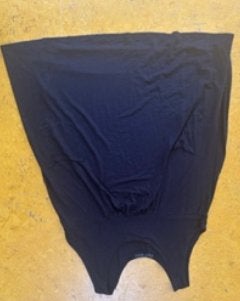 groete zwarete jurk, Ophalen, Bonprix, Zwart, Maat 46/48 (XL) of groter