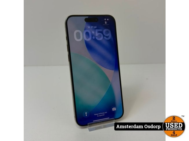 Apple iPhone 15 Pro max 256GB Natural 82% | Nette staat