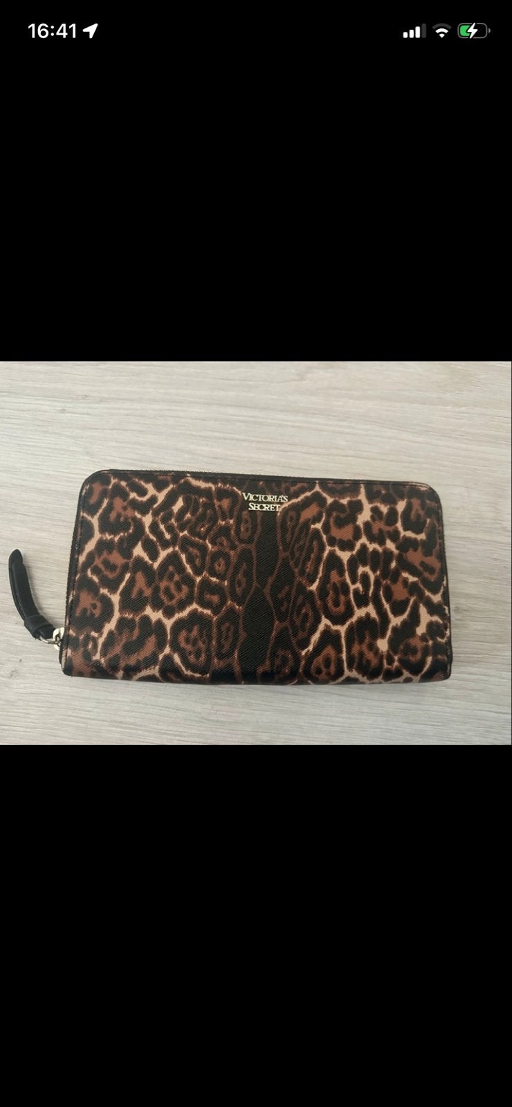 Victoria's Secret portemonnee met luipaardprint, Ophalen of Verzenden, Zo goed als nieuw, Bruin, Overige merken