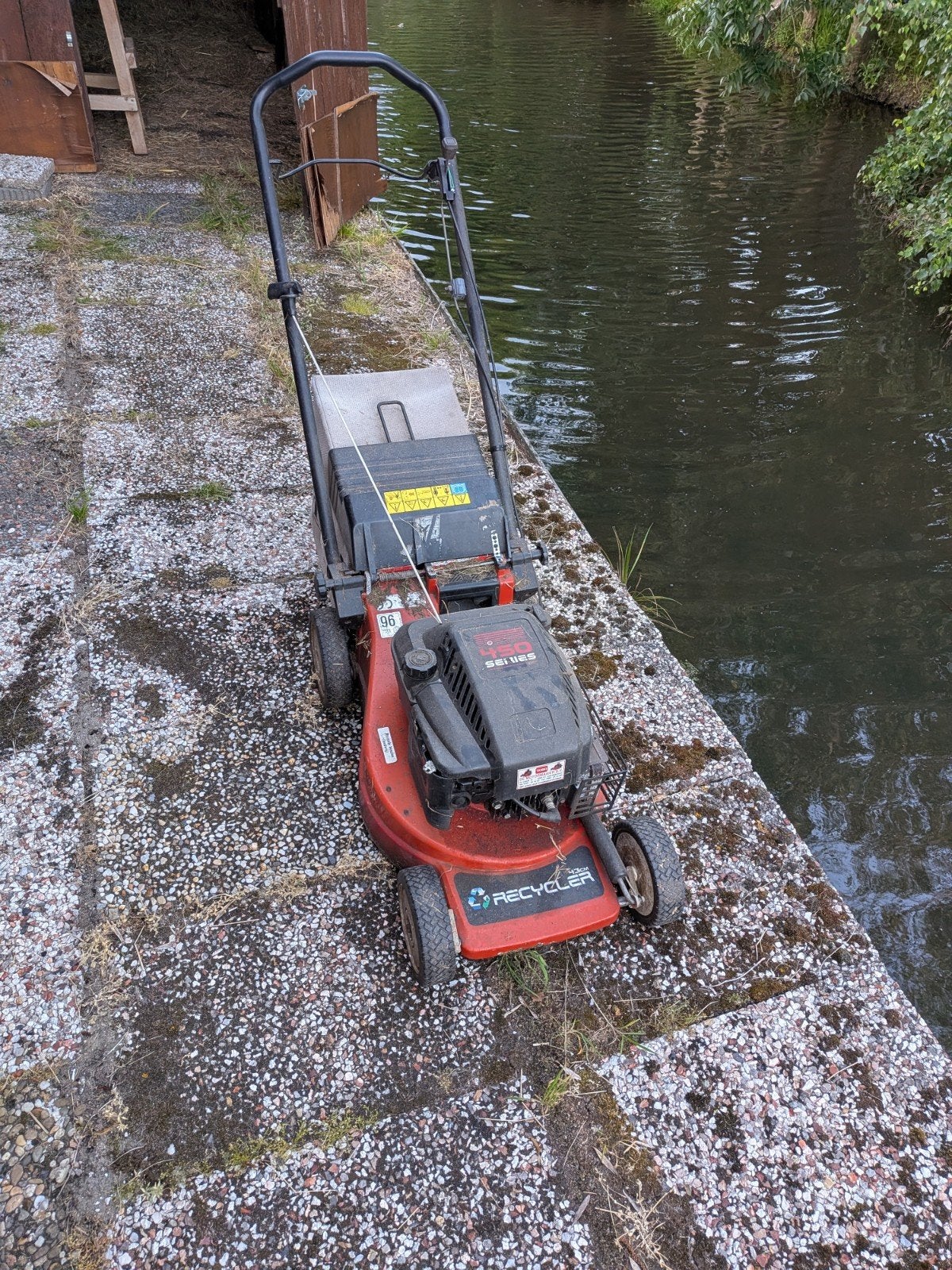 Toro grasmaaier met aluminium maaidek en opvangbak, Tuin en Terras, Ophalen