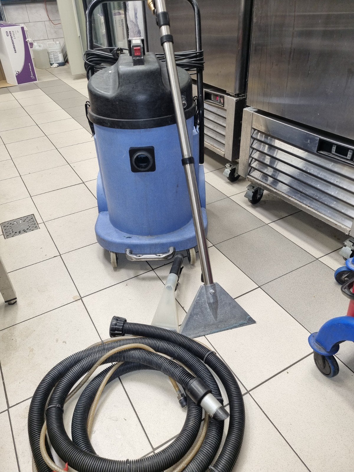 Numatic CTD 572 Industriële Tapijtreiniger, Inclusief accessoires, Gebruikt, Numatic, Overige typen