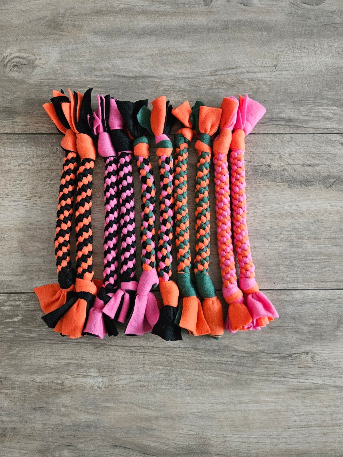 10 fleece speeltouwen, Ophalen of Verzenden, Intelligentiespeelgoed