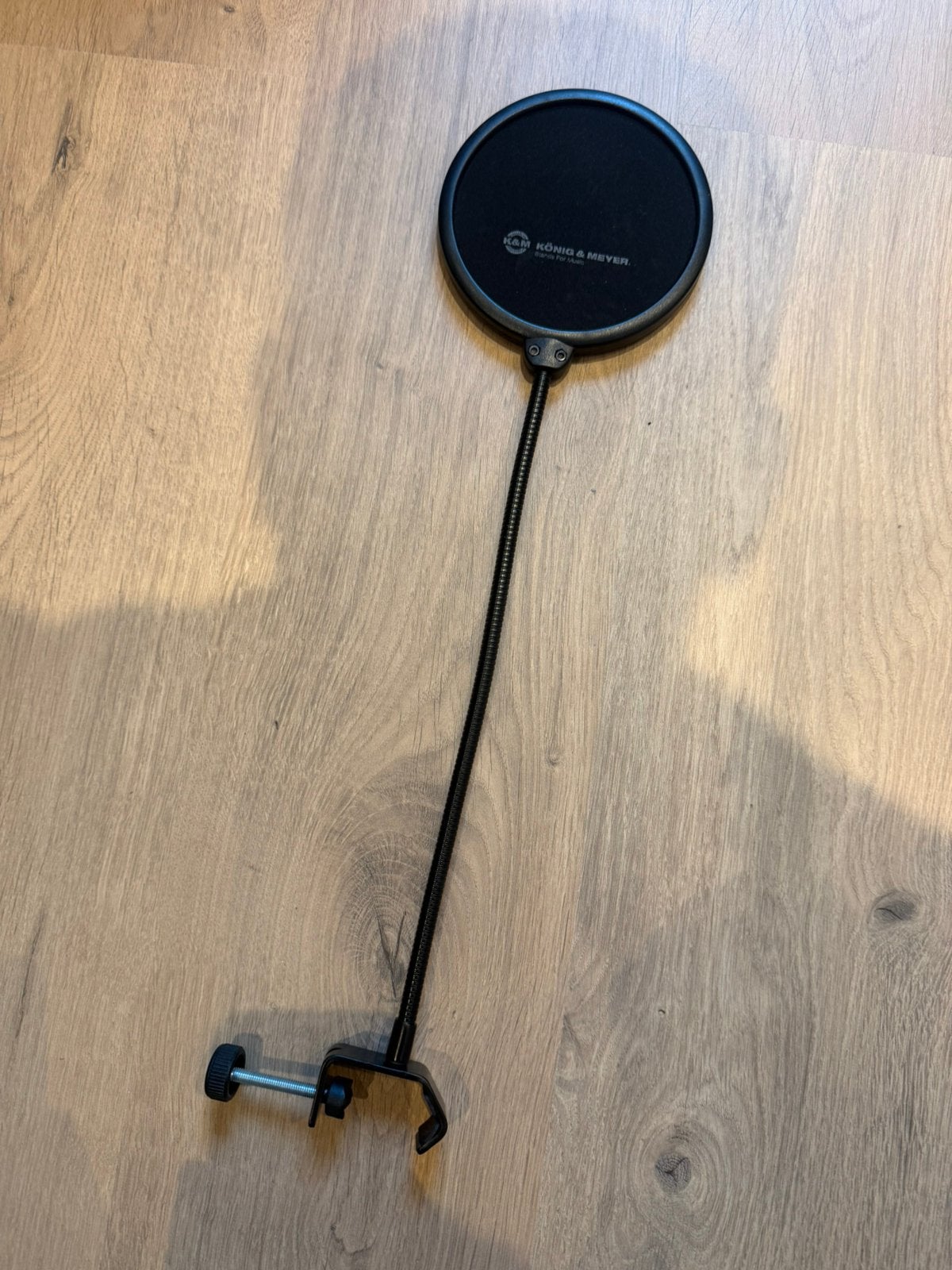 K&M popfilter, Muziek en Instrumenten, Ophalen, Zo goed als nieuw, Studiomicrofoon
