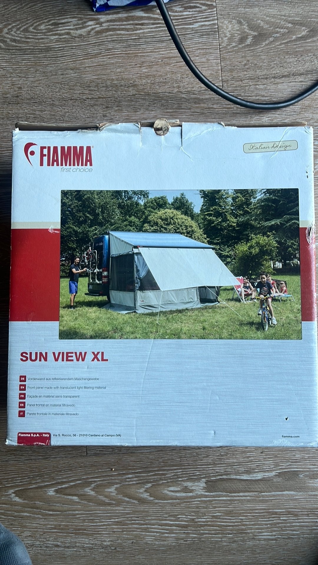Zonnescherm camper of caravan, Ophalen, Nieuw