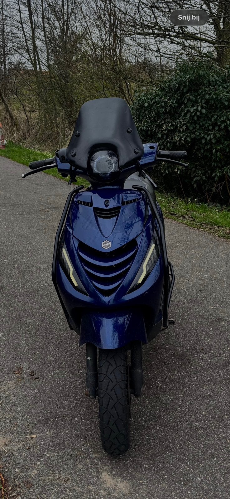 Alpha ledjes zip, Fietsen en Brommers, Scooters | Piaggio, Ophalen of Verzenden, Zo goed als nieuw, Benzine, Zip