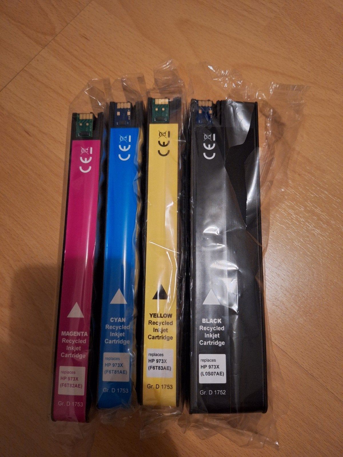 Nieuwe HP 973X Inktcartridges - Complete Set, Ophalen of Verzenden, Nieuw, Cartridge, HP (compatibel)