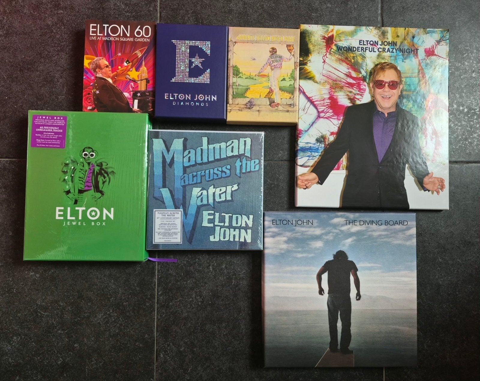 Elton john 7x limited lp + cd box sets nieuw staat, Ophalen of Verzenden