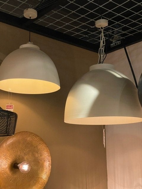 Hanglamp(en) KYLIE Light & Living creme, Huis en Inrichting, Lampen | Hanglampen, Ophalen of Verzenden, Nieuw, Metaal, E27 (groot)