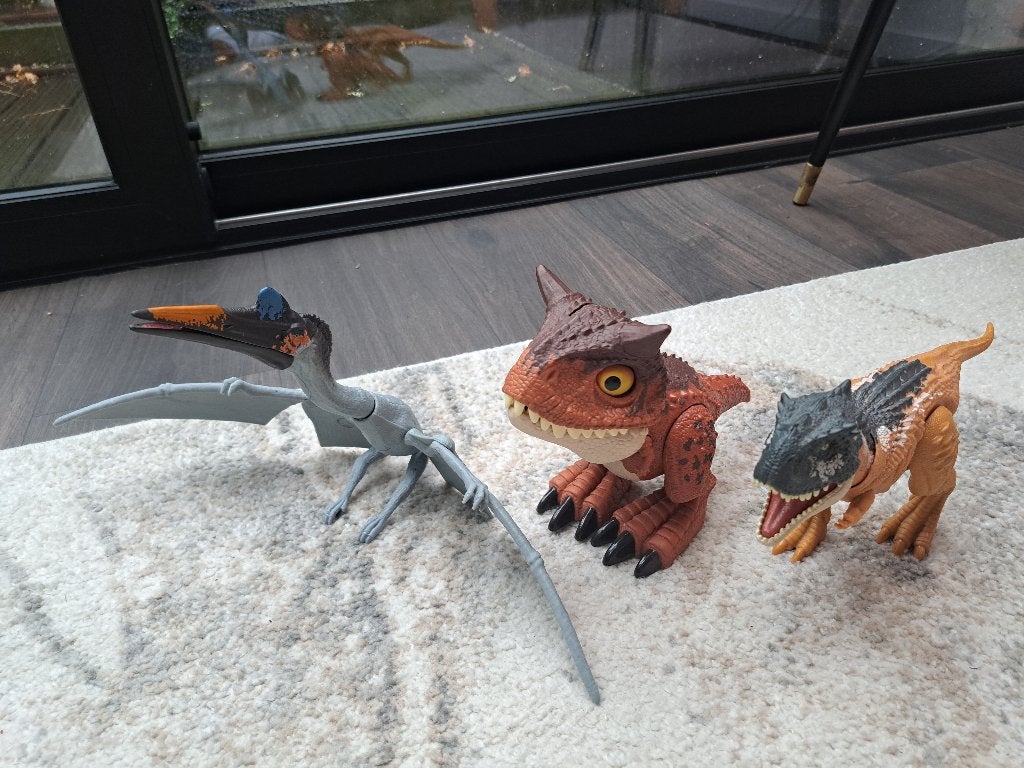 Mattel Jurassic World dino's, Kinderen en Baby's, Speelgoed | Actiefiguren, Ophalen of Verzenden, Zo goed als nieuw