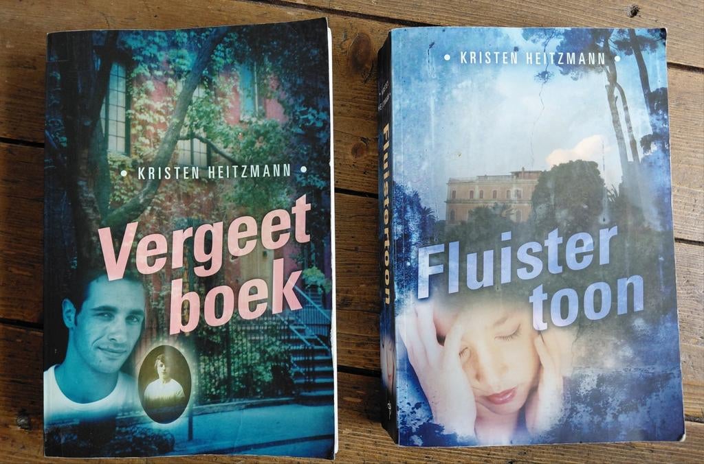 2 romans van Kristen Heitzmann: Vergeetboek + Fluistertoon, Boeken, Ophalen of Verzenden, Zo goed als nieuw