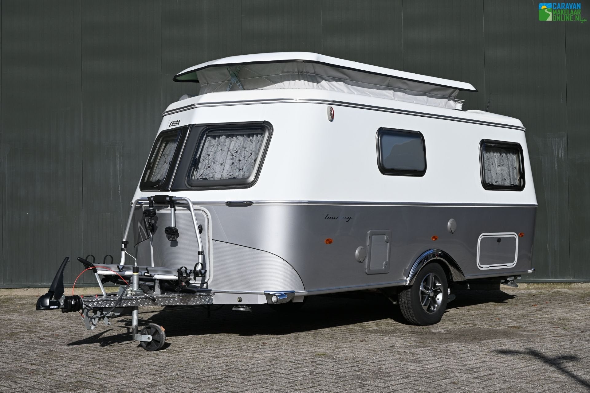 Eriba Touring Troll 530 Mover Cass.Luifel Fietsdrager ZGAN, 4 tot 5 meter, Eriba, Luifel, Bedrijf