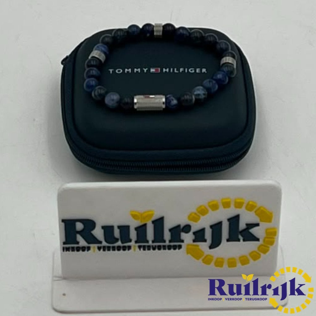 Tommy Hilfiger kleursteen - Armband - blauw - Nieuw, Sieraden, Tassen en Uiterlijk, Tommy Hilfiger, Nieuw, Support@tommyhilfiger.com