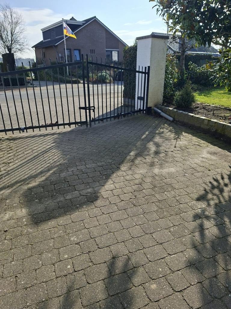 ijzeren tuinpoort, Tuin en Terras, Ophalen, Gebruikt, 150 tot 200 cm, IJzer