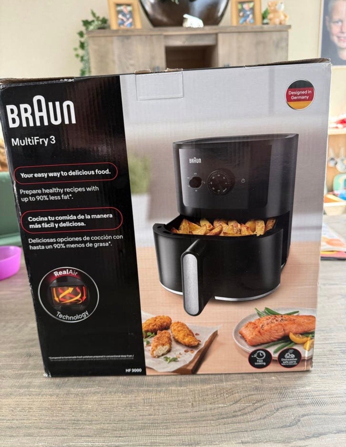 Nieuwe Braun MultiFry 3 Airfryer - Ongeopend in doos, Witgoed en Apparatuur, Frituurpannen, Ophalen, Nieuw