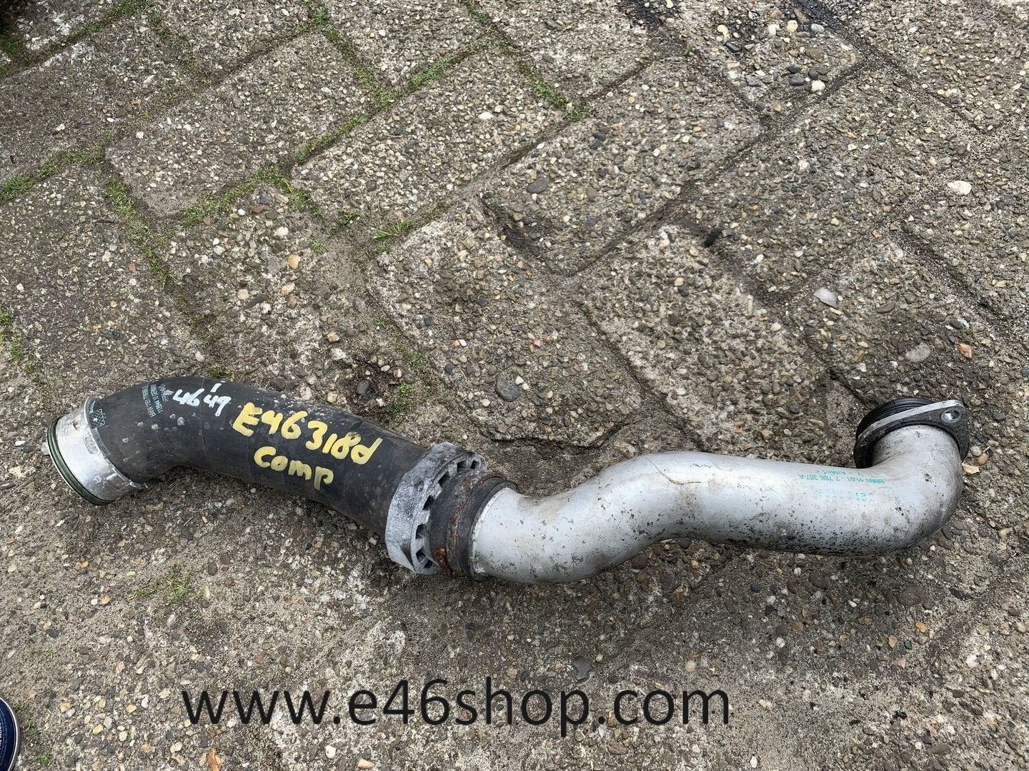TURBO INTERCOOLER BUIS BMW E46 318D OE 7788357, Gebruikt, -, -, Ophalen of Verzenden