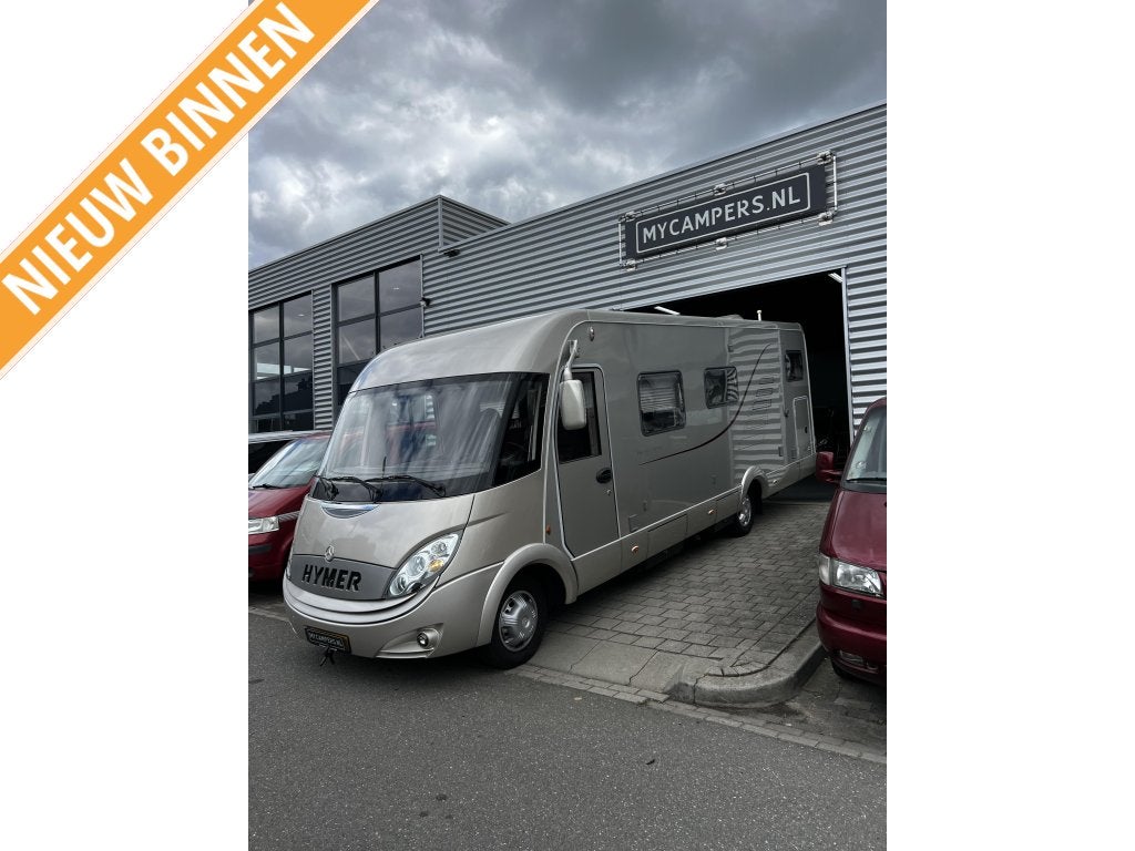 Hymer S-klasse 800 Topklasse, Caravans en Kamperen, Campers, Automaat, Chemisch toilet, Startonderbreker, Vloeistofverwarming