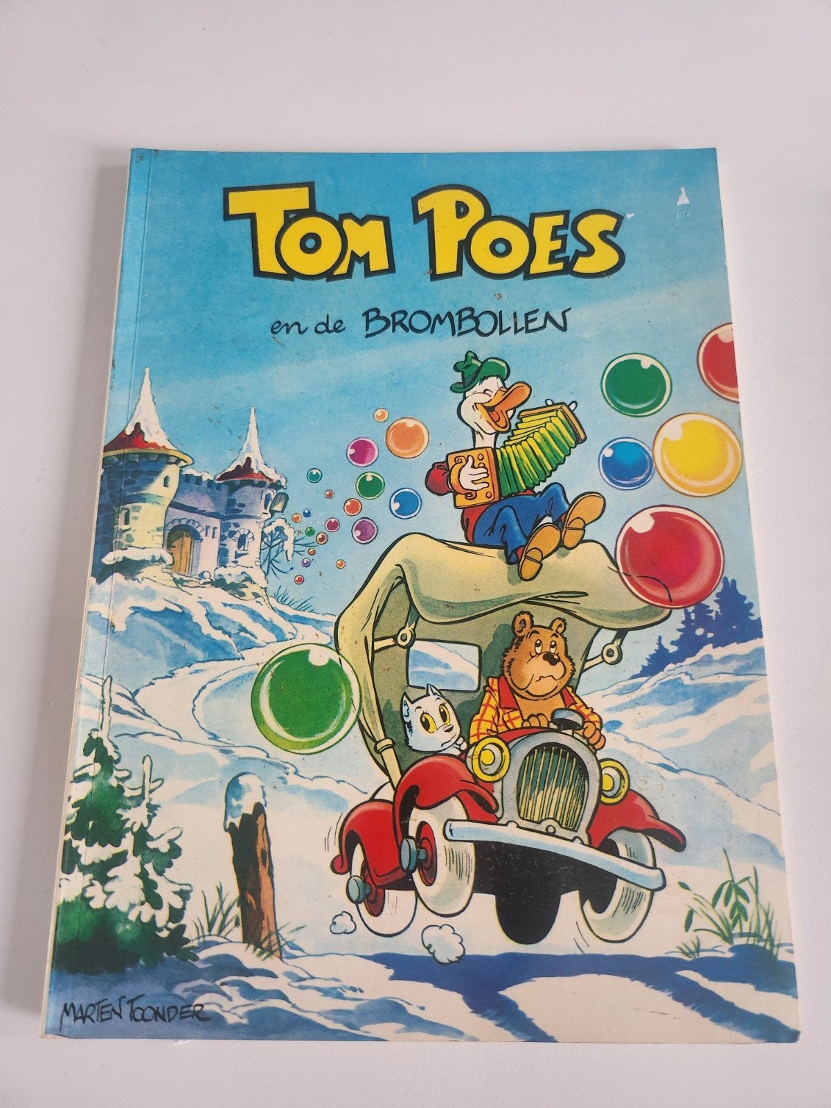 Tom Poes en de Brombollen - Stripboek Marten Toonder, Boeken, Eén stripboek, Ophalen of Verzenden, Gelezen