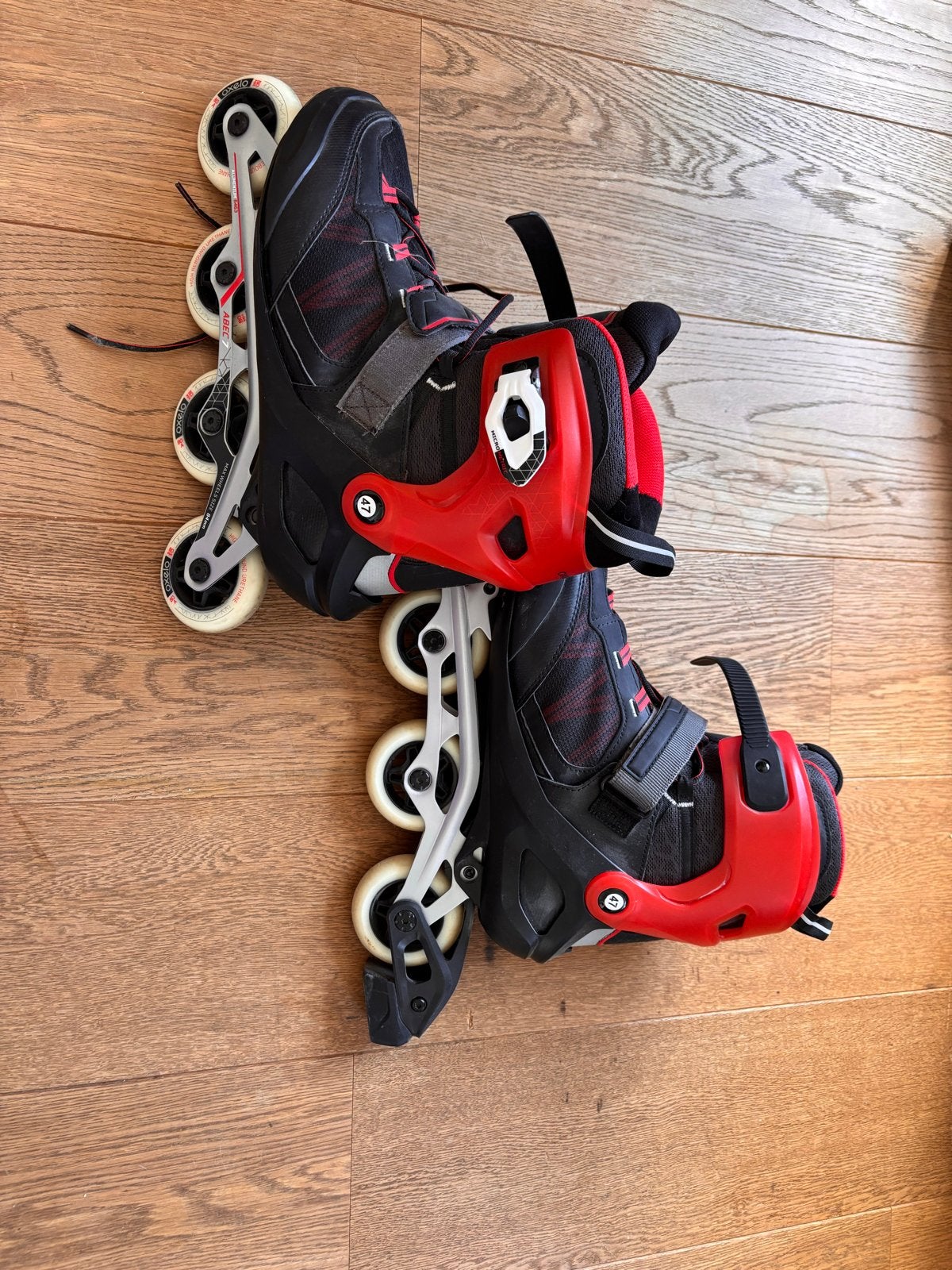 Oxelo Inline Skates van Decathlon - Zo goed als nieuw, Ophalen of Verzenden, Zo goed als nieuw, Inline skates 4 wielen, Overige merken