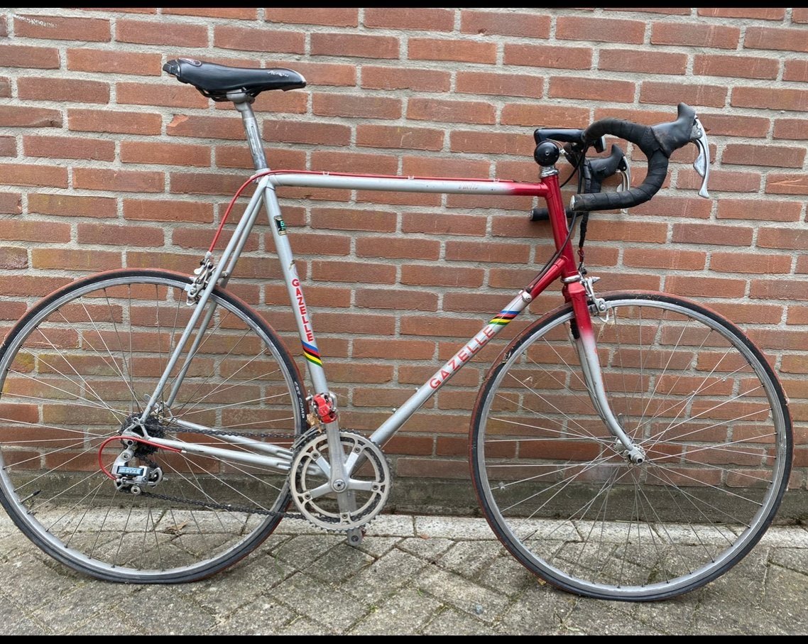 Retro Gazelle racefiets - Reynolds 501, Fietsen en Brommers, Fietsen | Racefietsen, Gebruikt, Ophalen of Verzenden, Gazelle, 10 tot 15 versnellingen