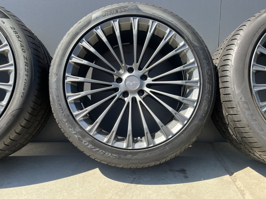 Nieuwe 21 inch Breyton LS2 voor BMW 7 / X3 X4 / Tesla S en X, Auto-onderdelen, Banden en Velgen, Ophalen, 265 mm, Banden en Velgen